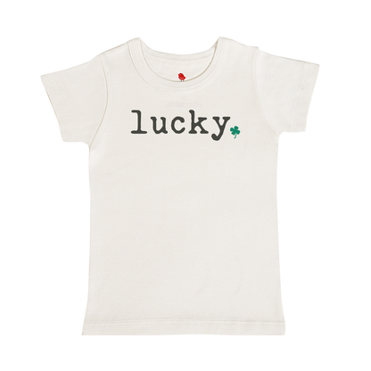 graphic tee | lucky