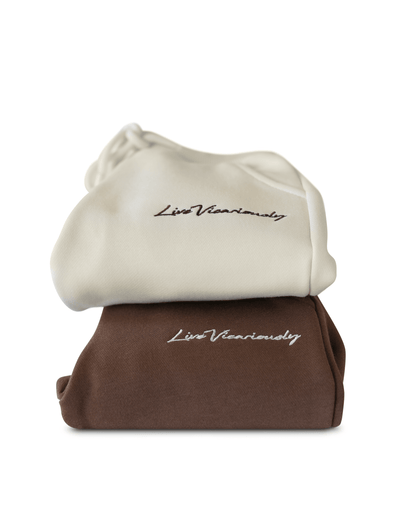WOMENS Family Sweat Set - Cream