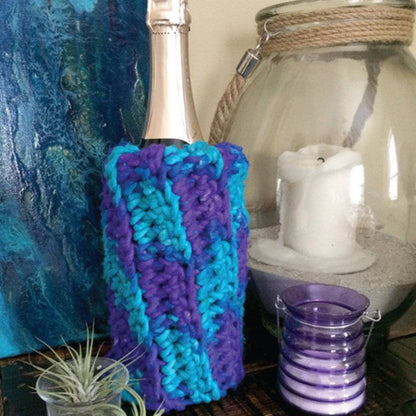 Mermaid Party Wine Sleeve Knit & Crochet Kit