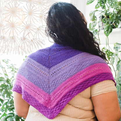 Ombre Stitch Sampler Shawl Pattern