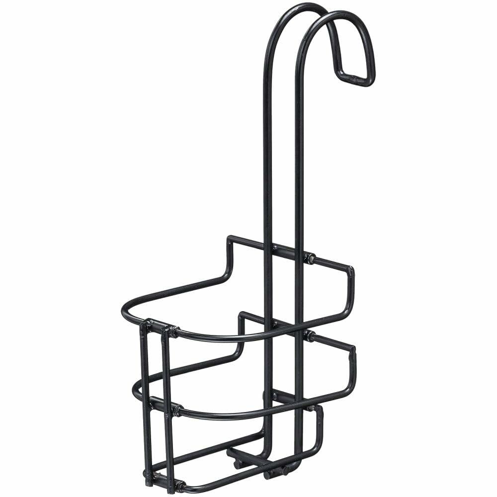 Tough-1 Small Collapsible Bottle Holder – Black Powder-Coated Steel for Quart Bottles