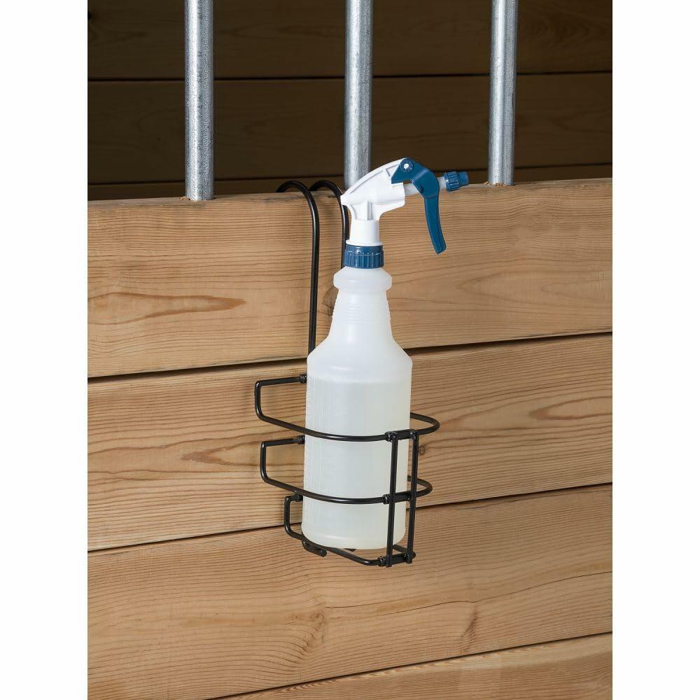 Tough-1 Small Collapsible Bottle Holder – Black Powder-Coated Steel for Quart Bottles