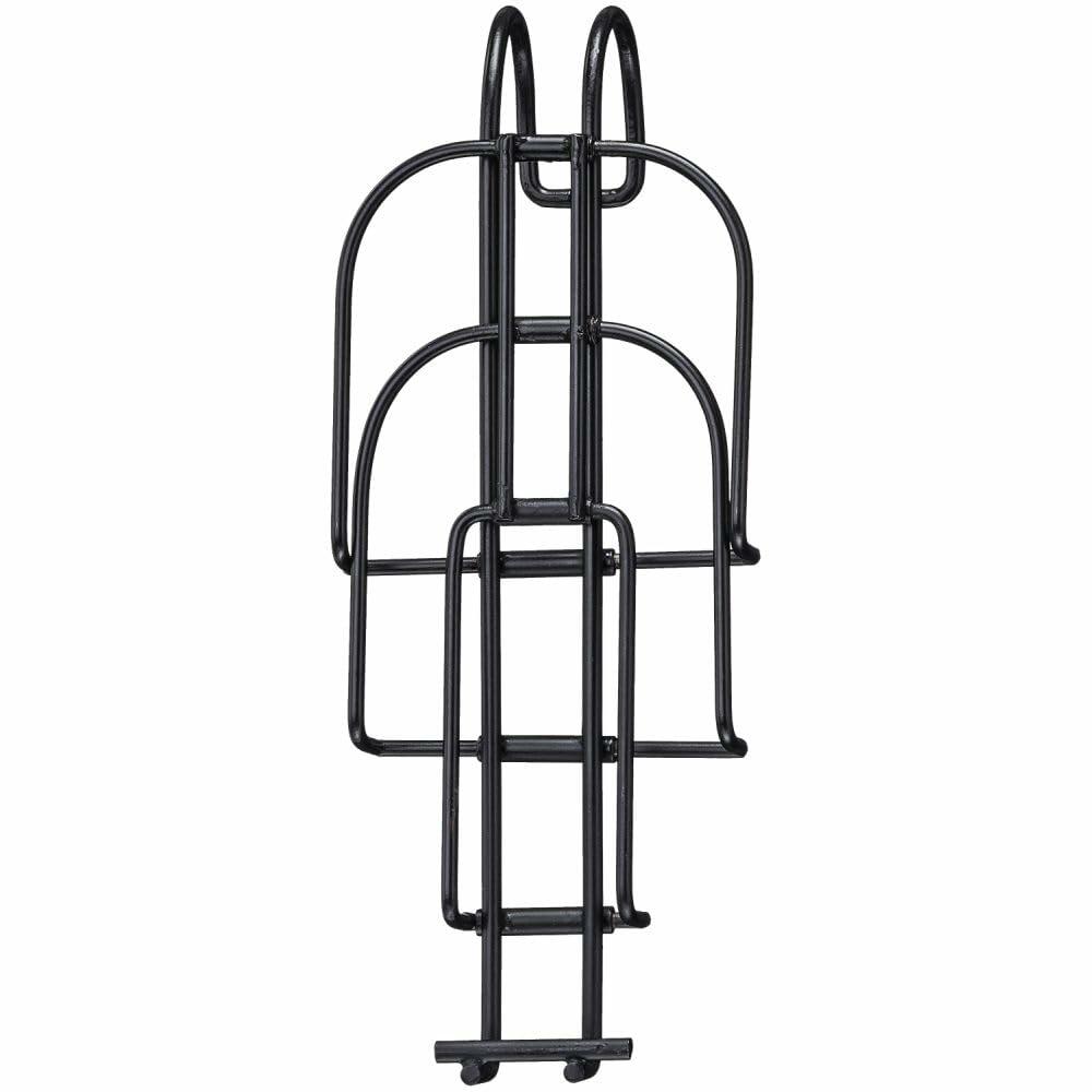 Tough-1 Small Collapsible Bottle Holder – Black Powder-Coated Steel for Quart Bottles