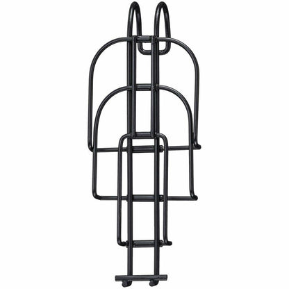 Tough-1 Small Collapsible Bottle Holder – Black Powder-Coated Steel for Quart Bottles