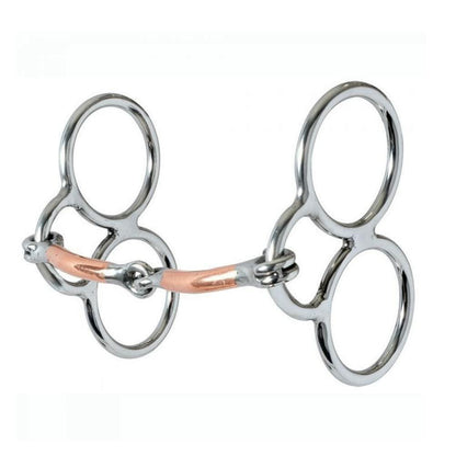 Reinsman 374 Gentle Guide 2-Piece Smooth Snaffle Bit - Stage B