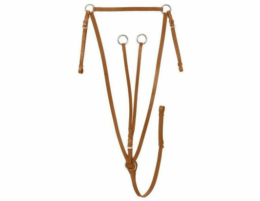 Silver Fox Running Breastplate Martingale