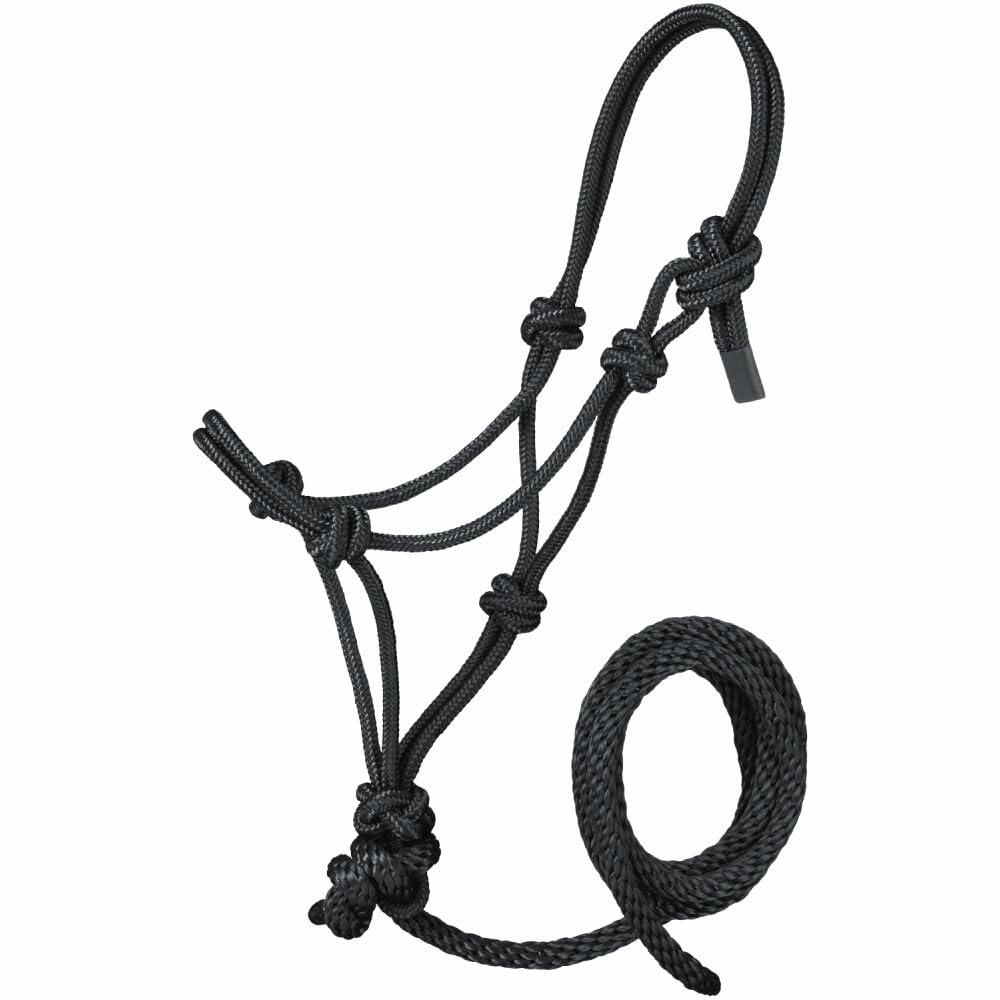 Tough1 Miniature Poly Rope Halter with Lead - Medium