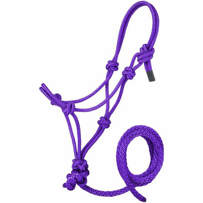 Tough1 Miniature Poly Rope Halter with Lead  - Small