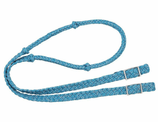 Tough 1 Reflective Cord Knotted Roping Rein