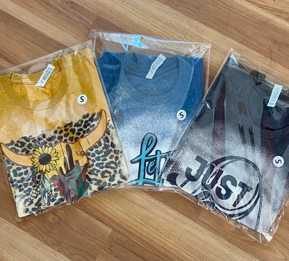 Mama Tried Bleached Graphic Tee | Western Boho Bella + Canvas 3001 T-Shirt | Rowdy Rowels