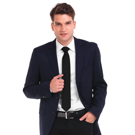 Poly Solid Satin Tie