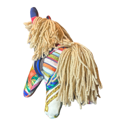 Vintage Silk Scarf Noble Pony