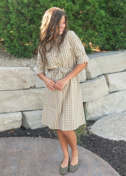 Kimberly Shirt Dress - FINAL SALE