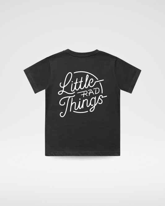 RAD CIRCLE LOGO TEE - SMOKE
