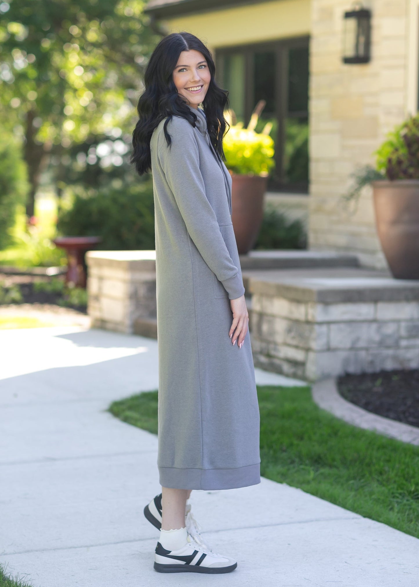 Rae Hoodie Sweatshirt Dress - FINAL SALE