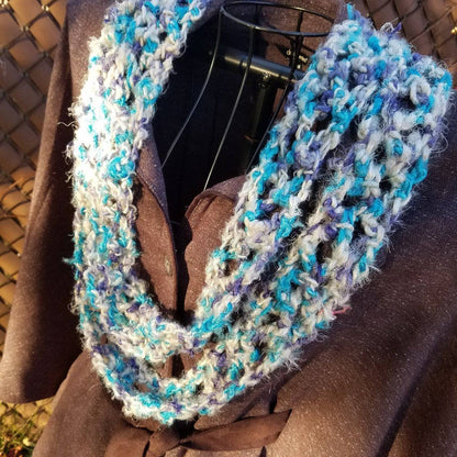 Rainy Day Infinity Scarf Crochet Kit
