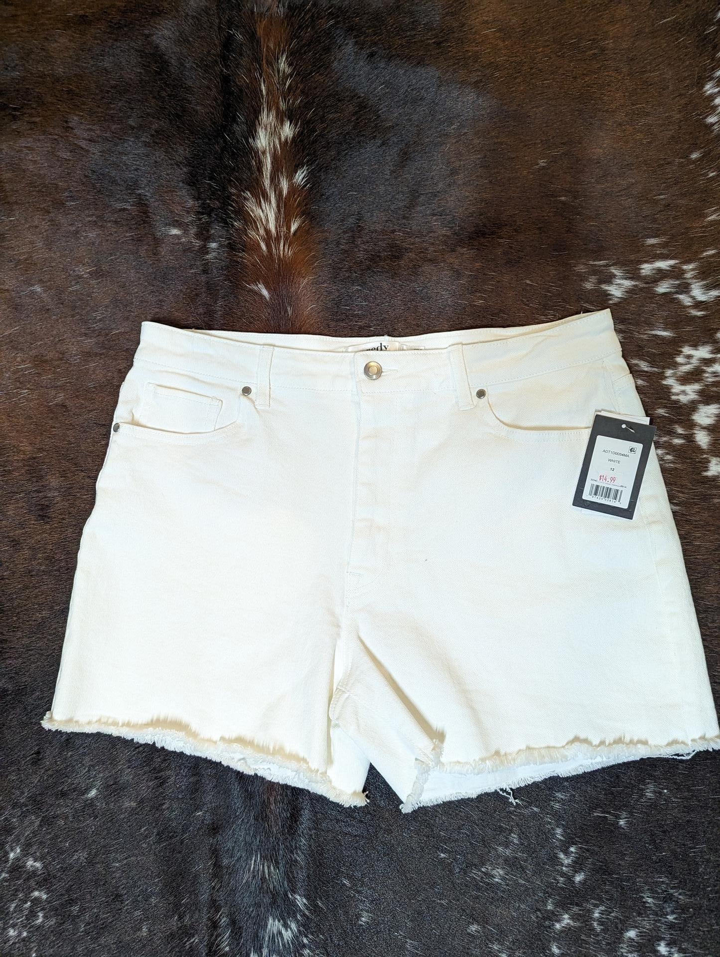 Redy White Denim Shorts – Classic Style, Everyday Comfort