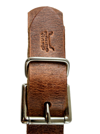 Bull Riding Spur Straps - Harness Leather