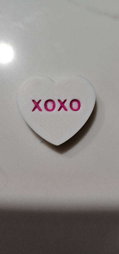 3d Printed Candy Conversation Heart Pins or Earrings Made in America