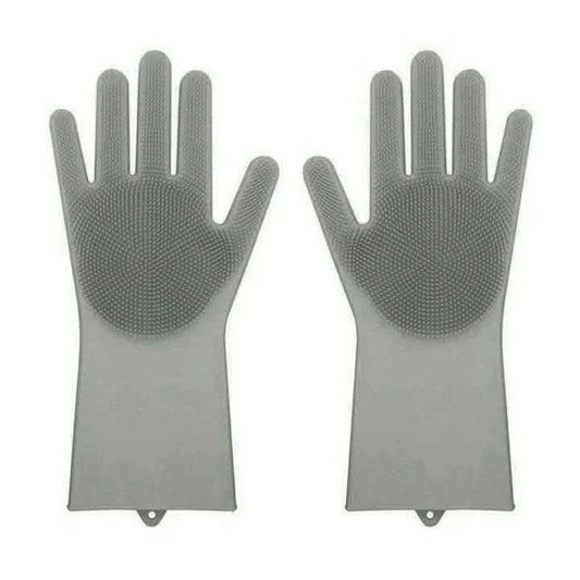 Silicone Scrubber Bristly Gloves