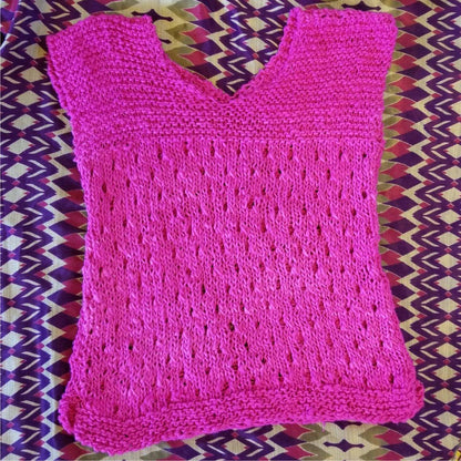 Spring Fling Tee Knitting Kit