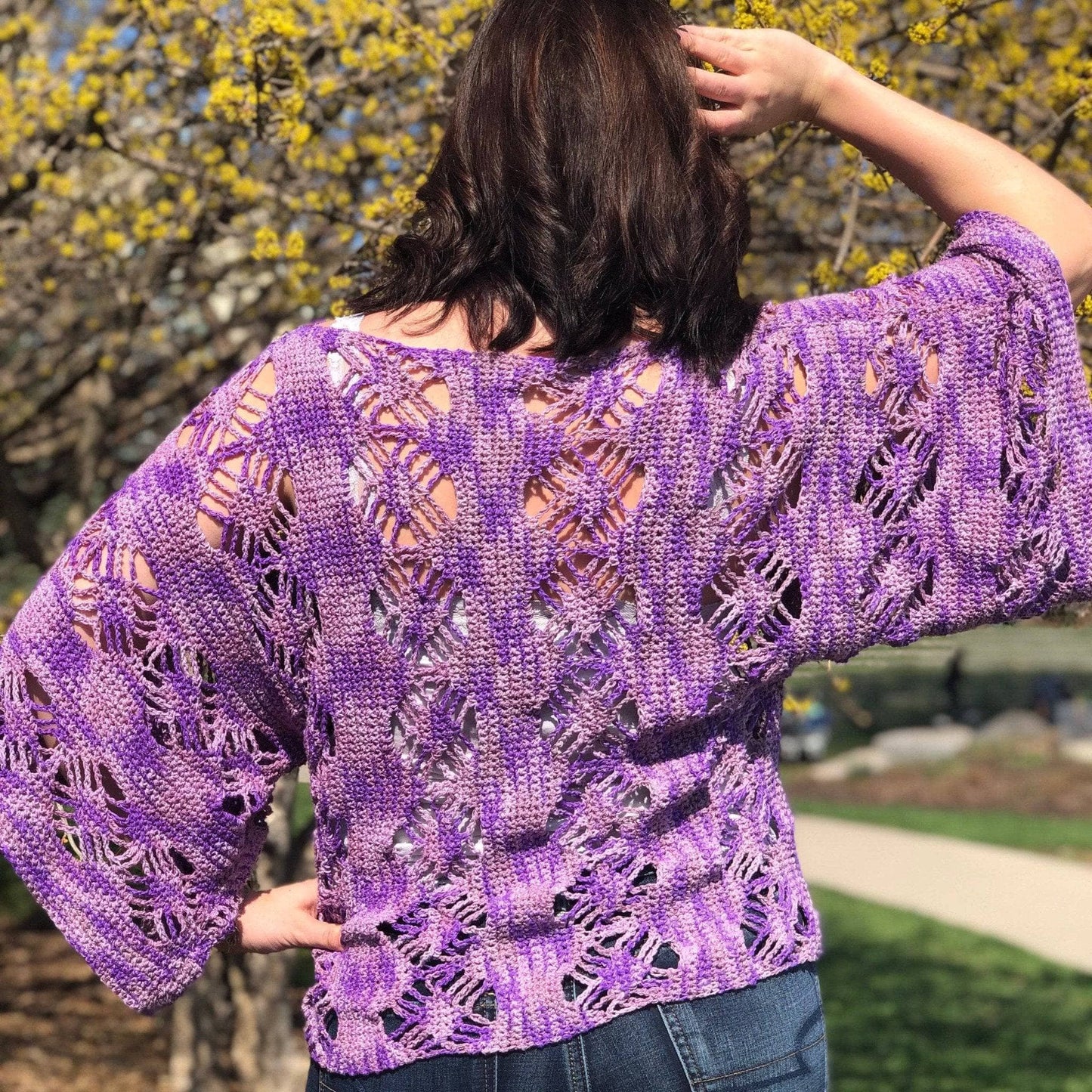Stephanie's Web Tee Crochet Kit