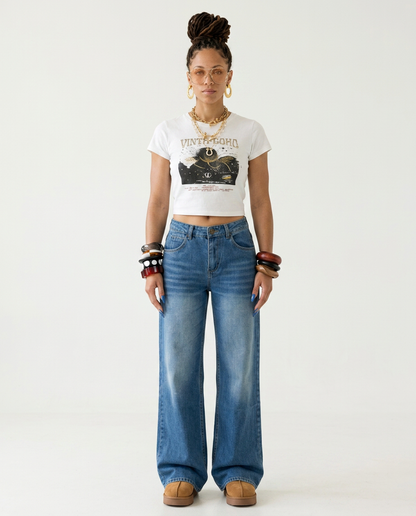 Free Spirit Vintage Wide Leg Jeans