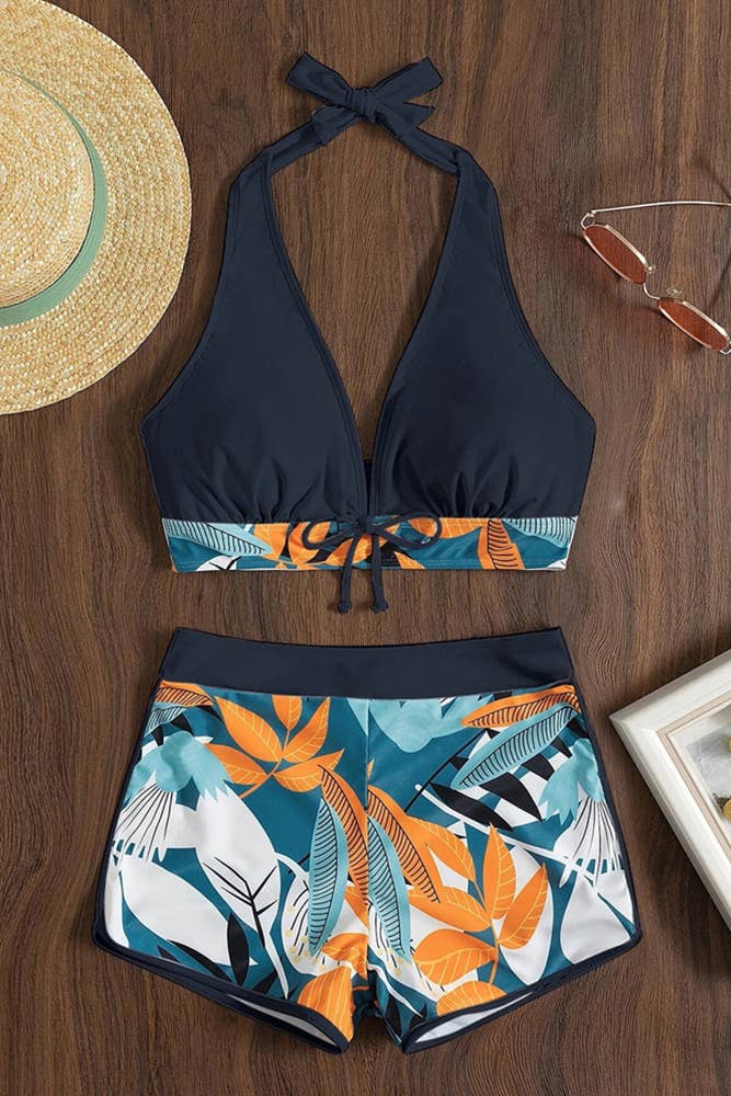 UNISHE High Waist Retro Bikini