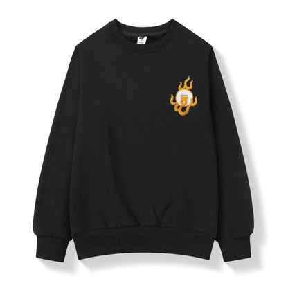 SW9017 Coin Tiger Embroidery Sweater