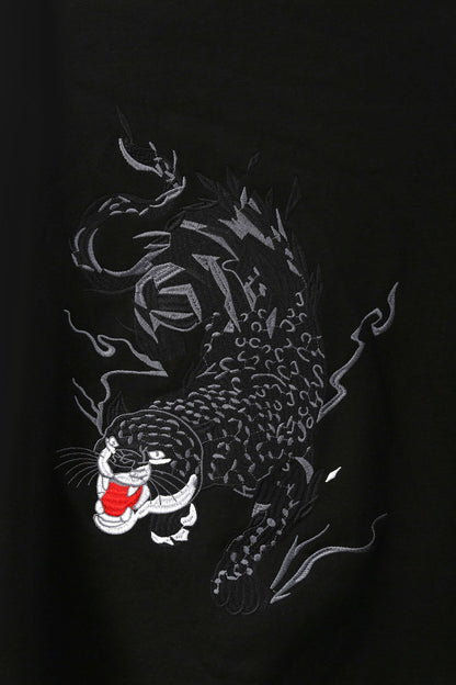 SW9202 Raging Panther Embroidery Sweater