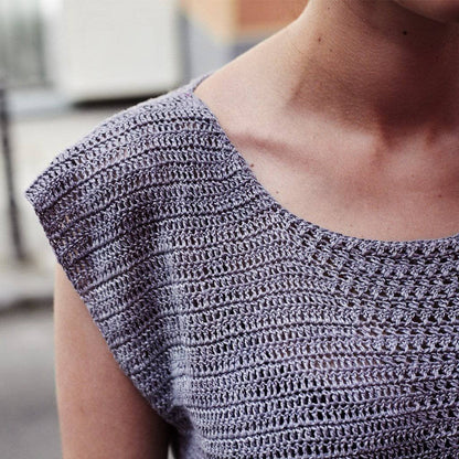 The Crossed Stitched Top Crochet Kit