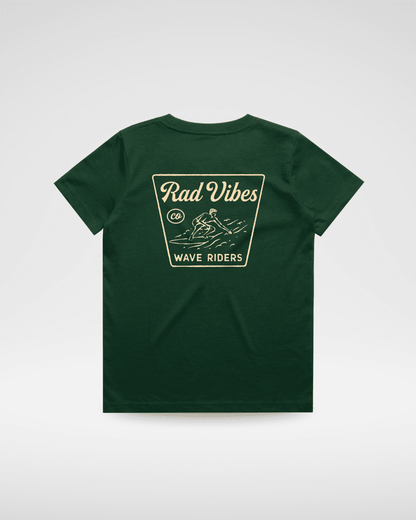 THE MAVERICKS TEE - LIMITED EDITION FOREST GREEN