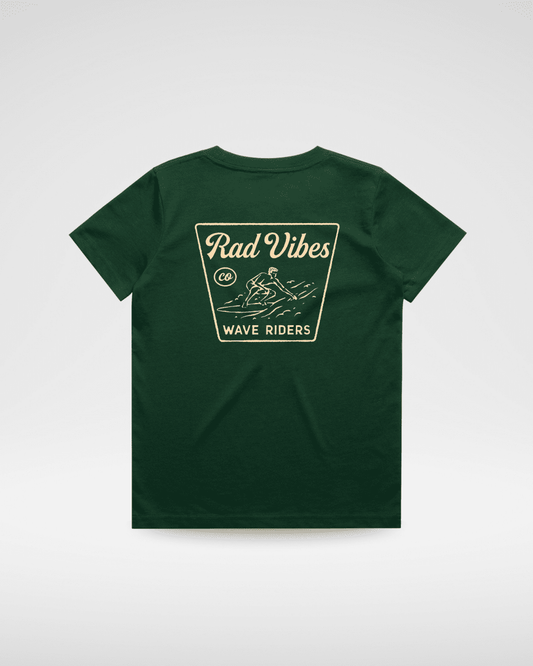 THE MAVERICKS TEE - LIMITED EDITION FOREST GREEN