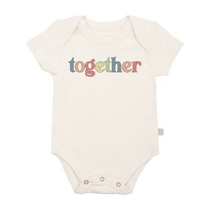 graphic bodysuit | together