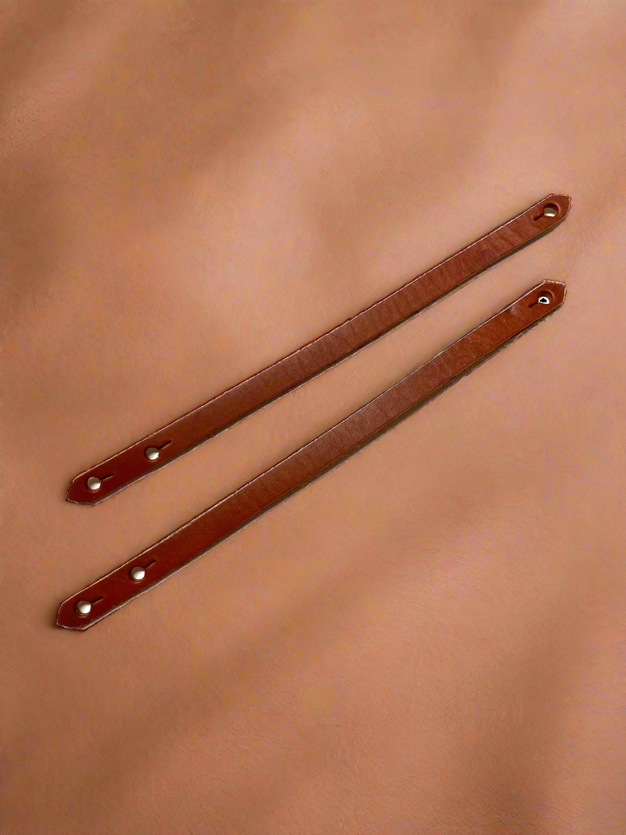 Adjustable Under Heel Straps for Rough Stock Spurs Adult and Youth
