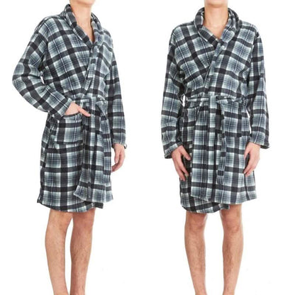 Unisex Fleece Robe with Pockets - Assorted Colors