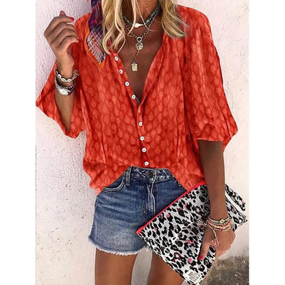 Women's Elegant Vintage Shirt Top