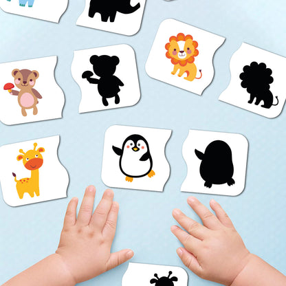 Wooden Toddler Game 2 Piece Jigsaw Puzzle