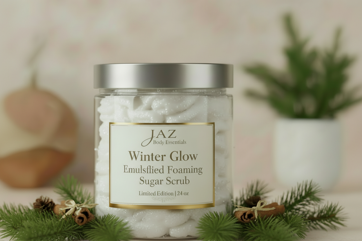 Winter Glow Whipped Body Butter – Holiday Super Size (24 oz)-1