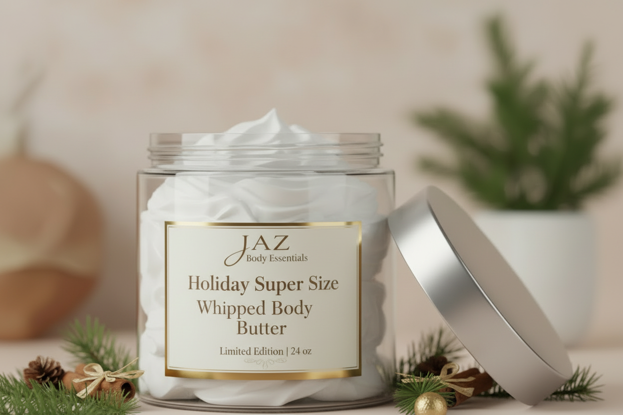 Winter Glow Whipped Body Butter – Holiday Super Size (24 oz)-0